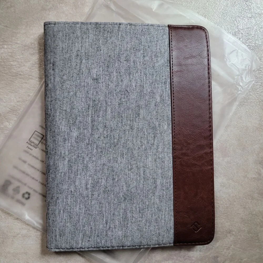 Fintie Rotating Case iPad Pro 10.5'' Stand Cover Pencil Holder Denim Leather Gry